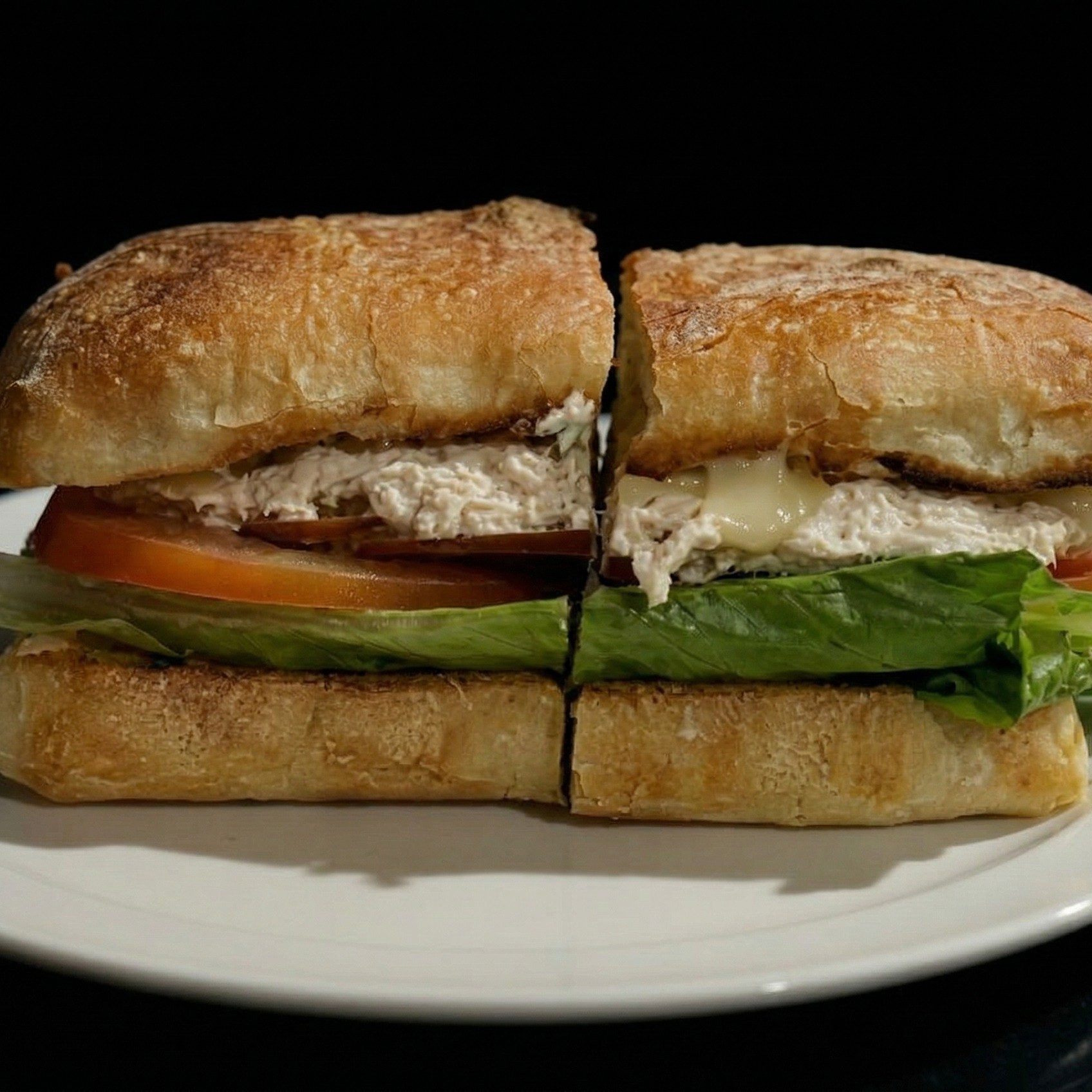 Red Apple Tuna Melt.