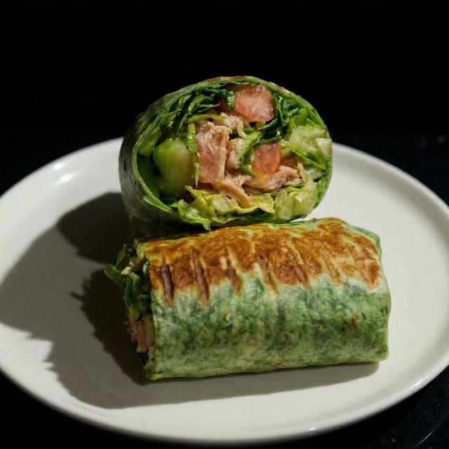 Ahi Tuna Wrap.