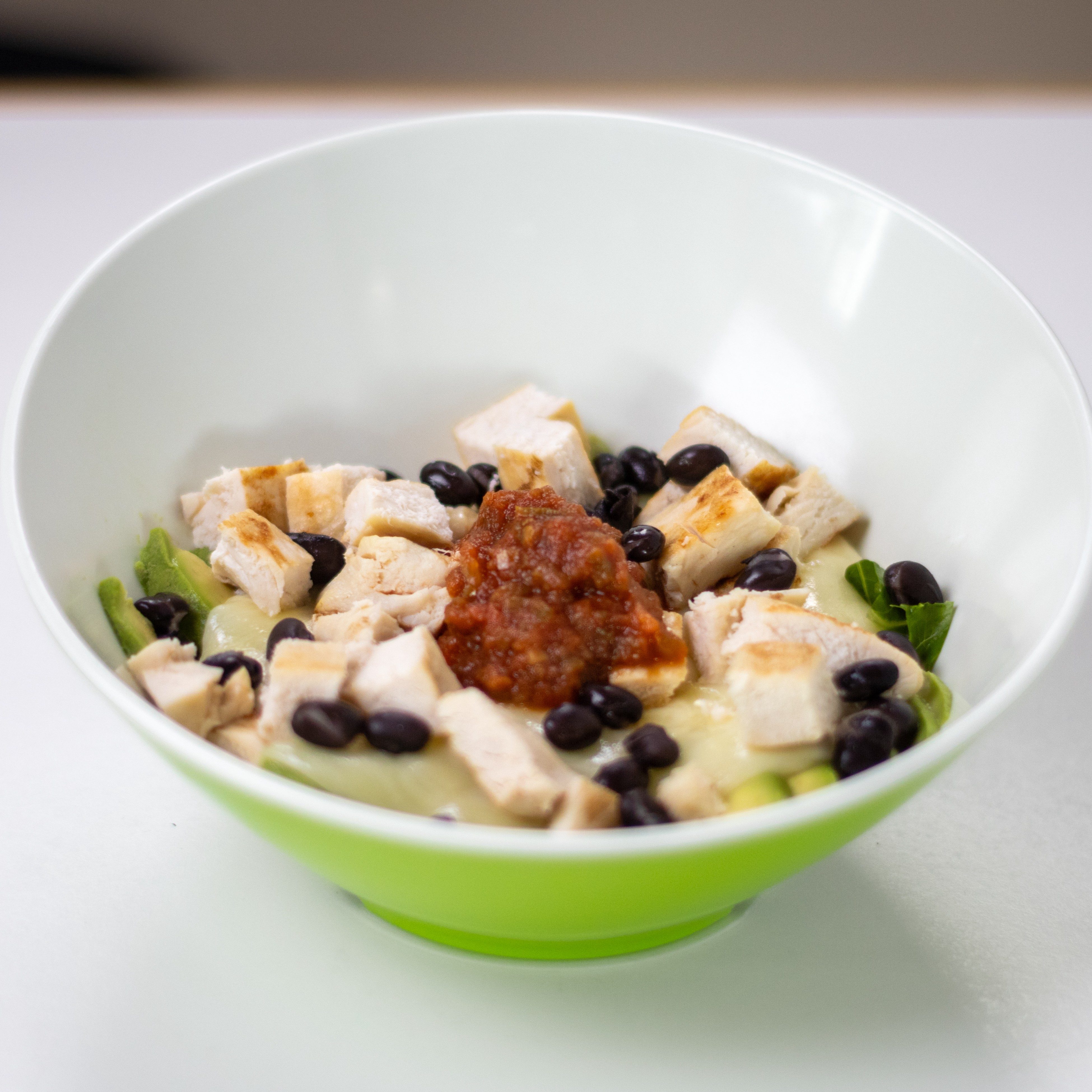 Chicken Burrito Bowl.