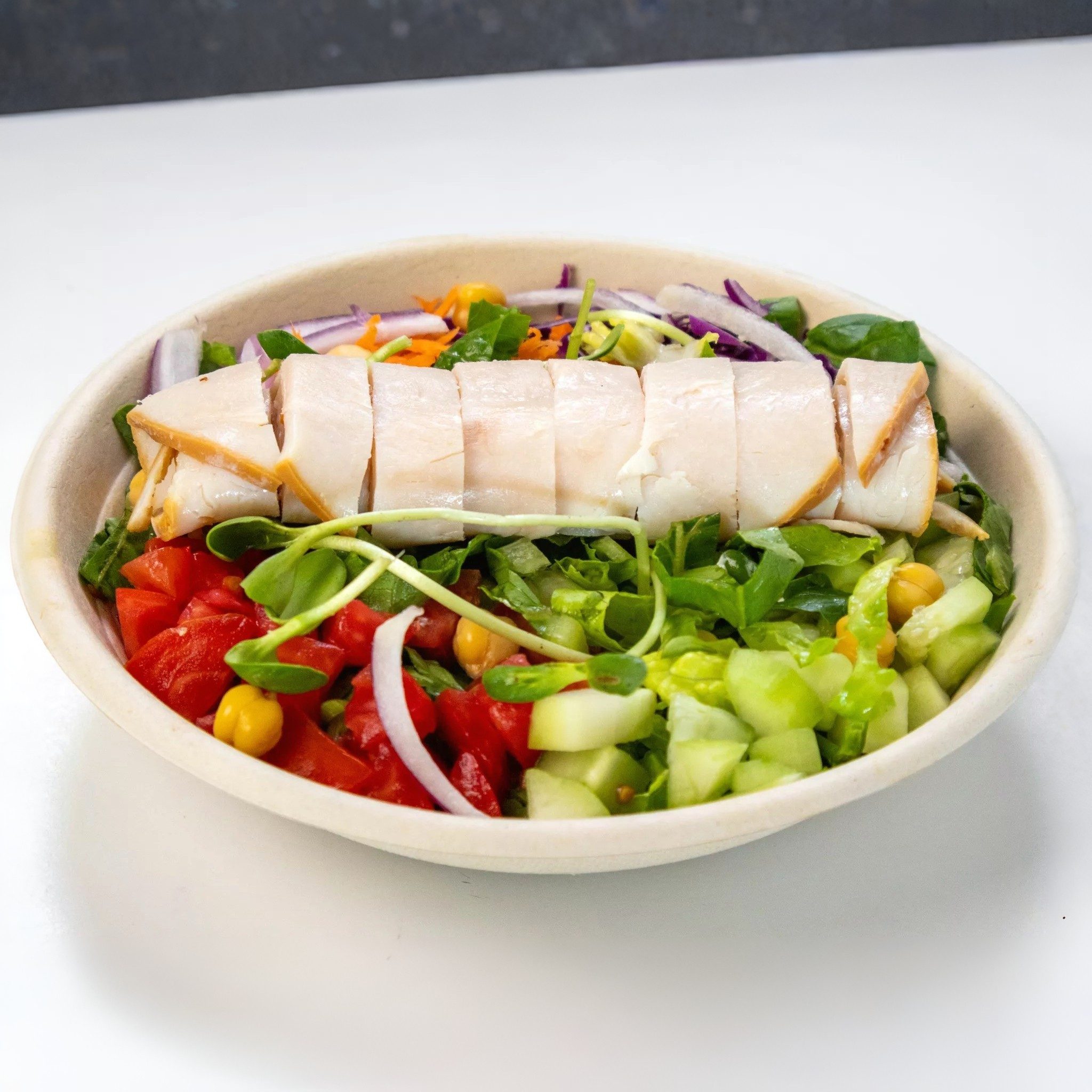 Oven Roasted Turkey Salad.